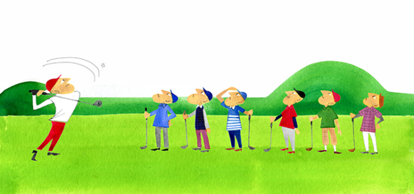 Illustration Of Golf